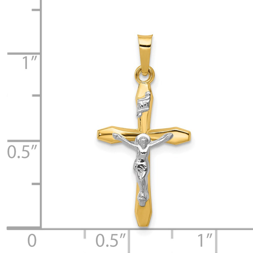Gold INRI Cross Pendants