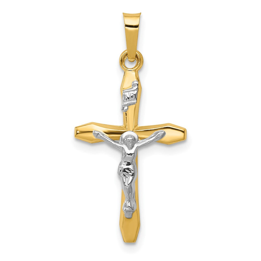 Gold INRI Cross Pendants