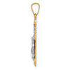 Gold INRI Crucifix Pendants