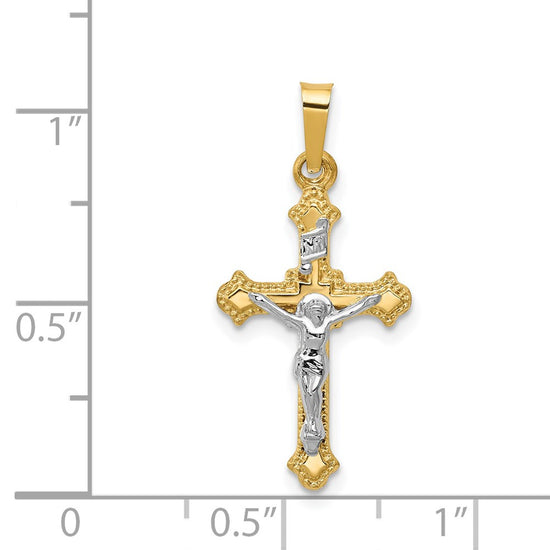 Gold INRI Crucifix Pendants