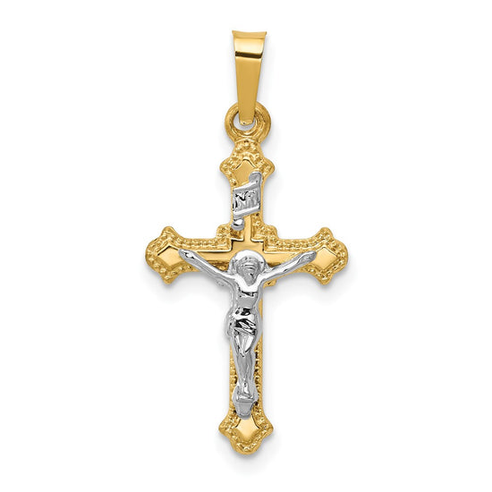 Gold INRI Crucifix Pendants