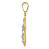 Gold INRI Cross Pendants