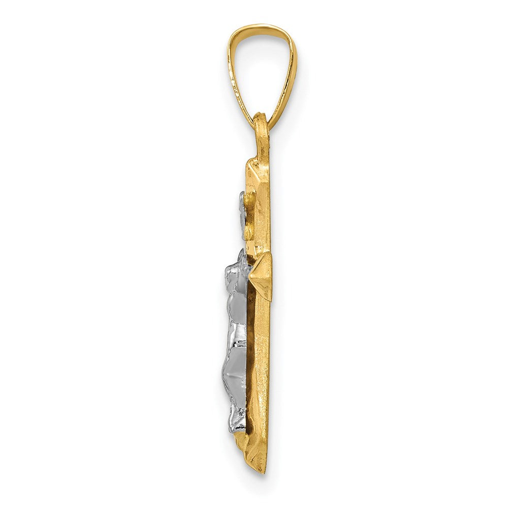 Gold INRI Cross Pendants