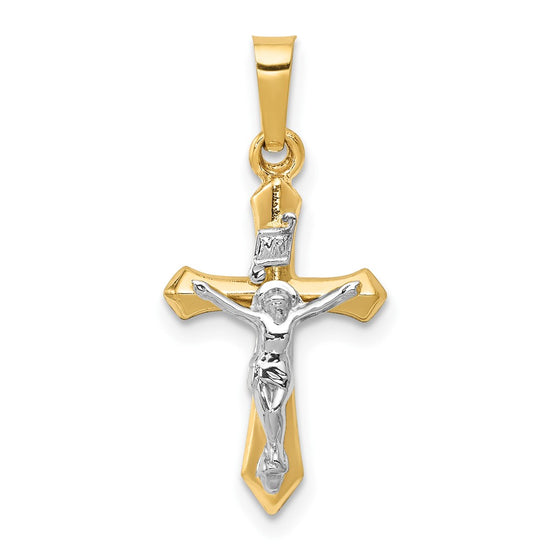 Gold INRI Cross Pendants