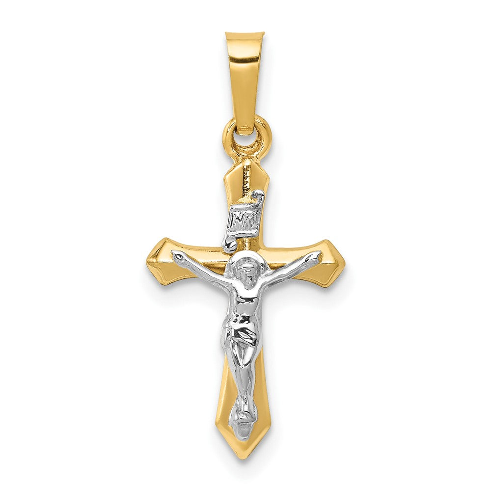 Gold INRI Cross Pendants