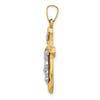 Gold INRI Cross Pendants