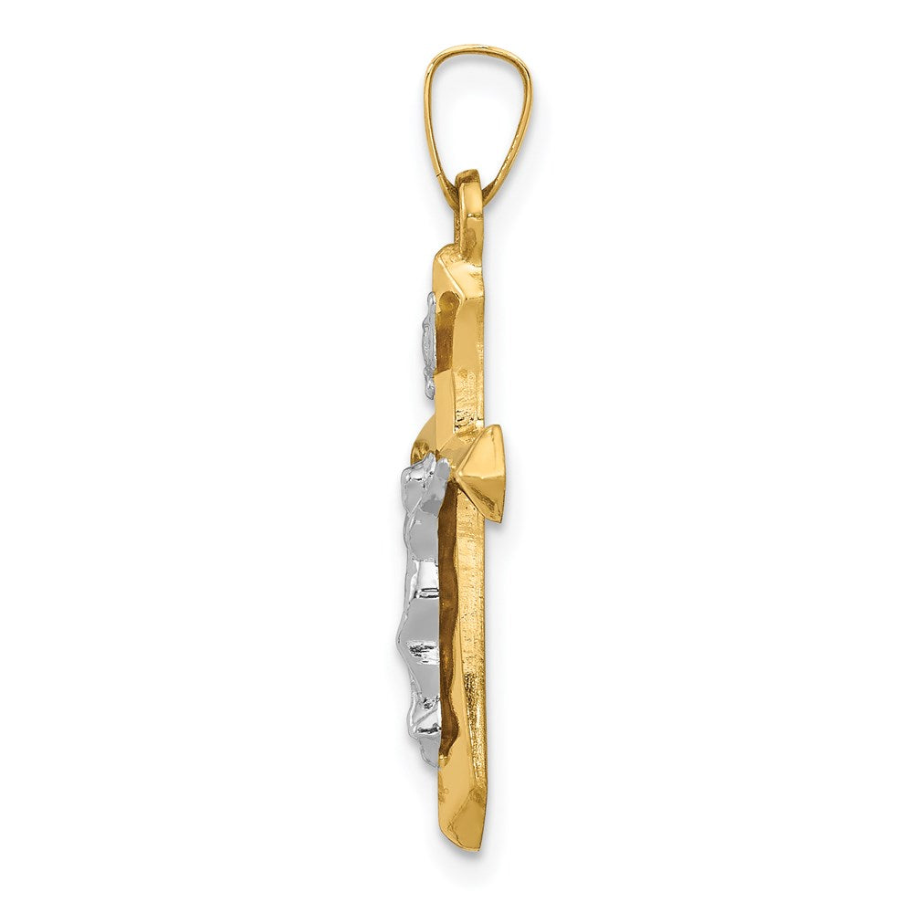 Gold INRI Cross Pendants