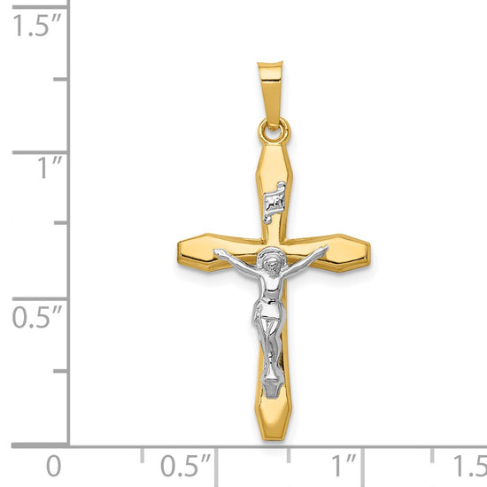 Gold INRI Cross Pendants