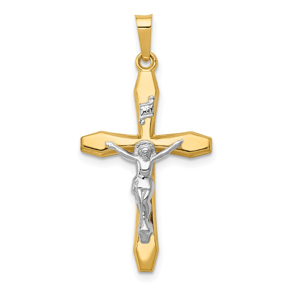 Gold INRI Cross Pendants