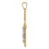 Gold INRI Crucifix Pendants