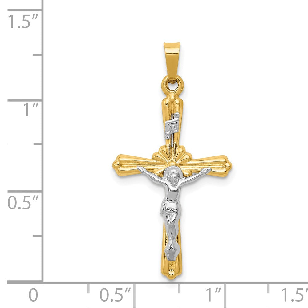 Gold INRI Crucifix Pendants