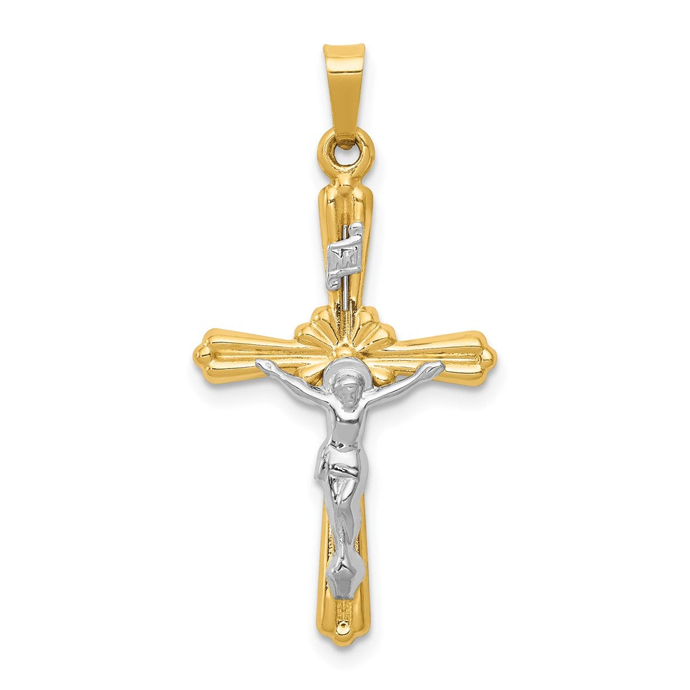 Gold INRI Crucifix Pendants