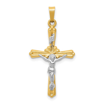 Gold INRI Crucifix Pendants