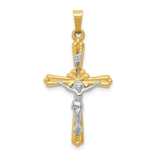 Gold INRI Crucifix Pendants