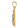 Gold INRI Cross Pendants