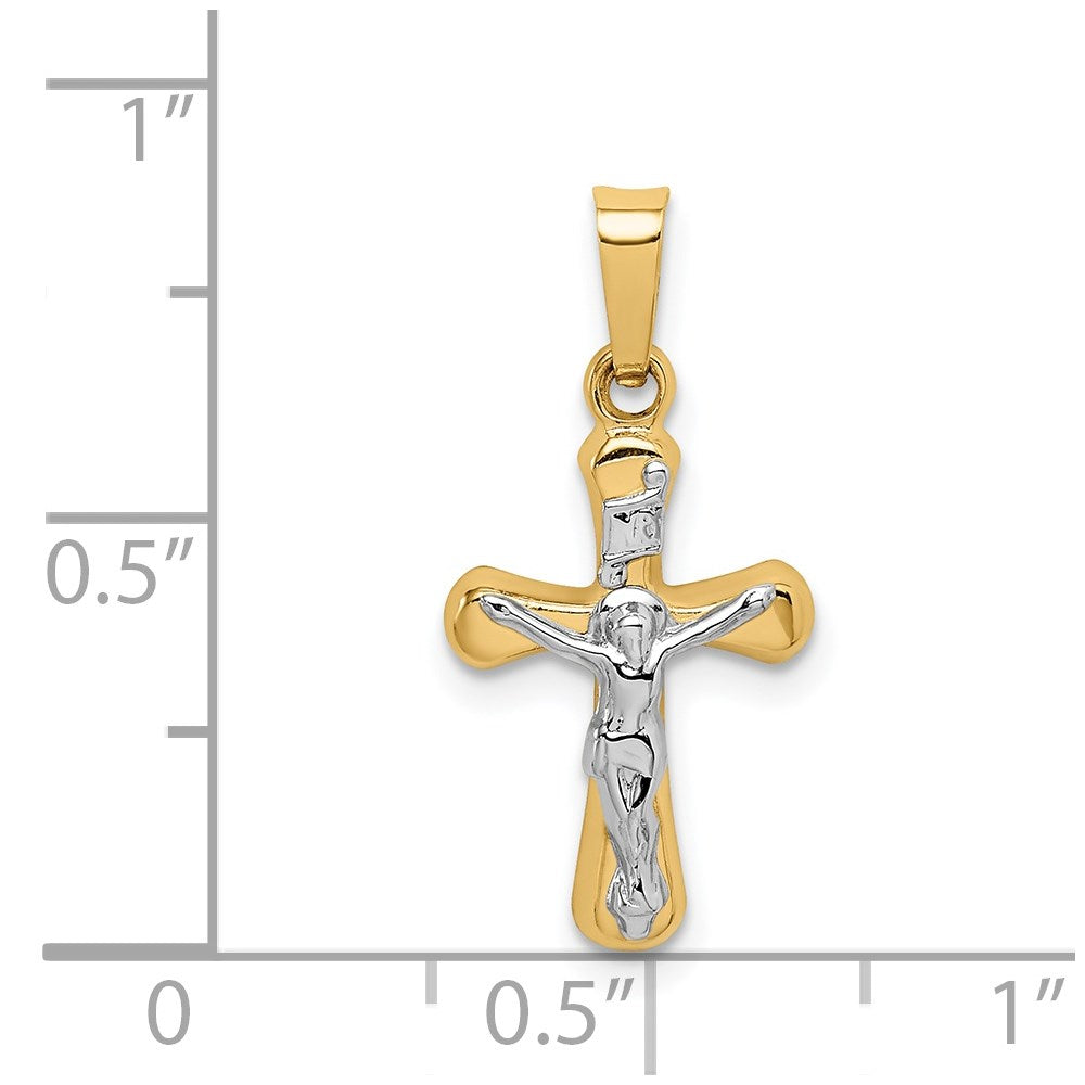 Gold INRI Cross Pendants