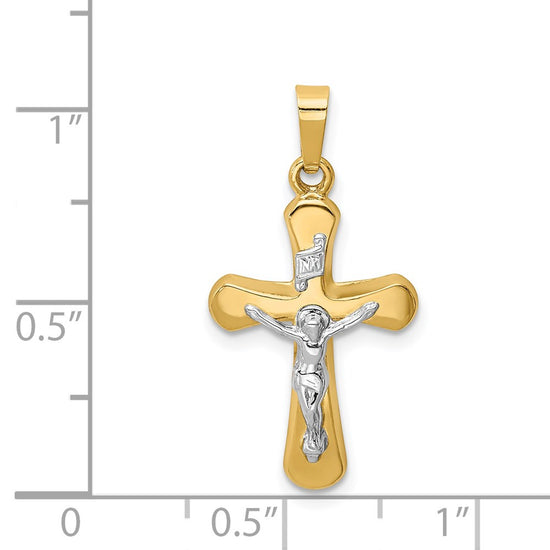 Gold INRI Cross Pendants