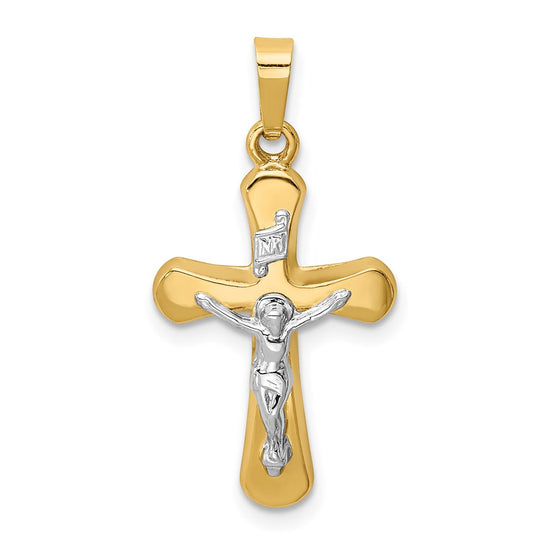 Gold INRI Cross Pendants