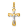 Gold INRI Cross Pendants