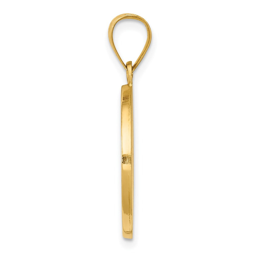 Gold Divino Nino Medal Pendant
