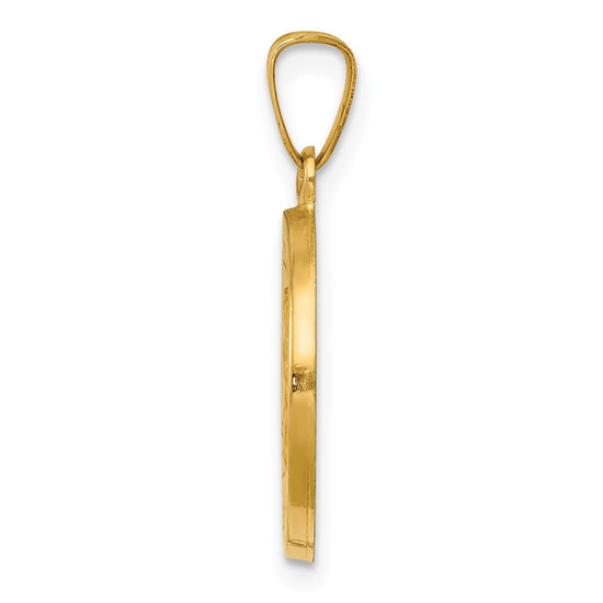Gold Divino Nino Medal Pendant