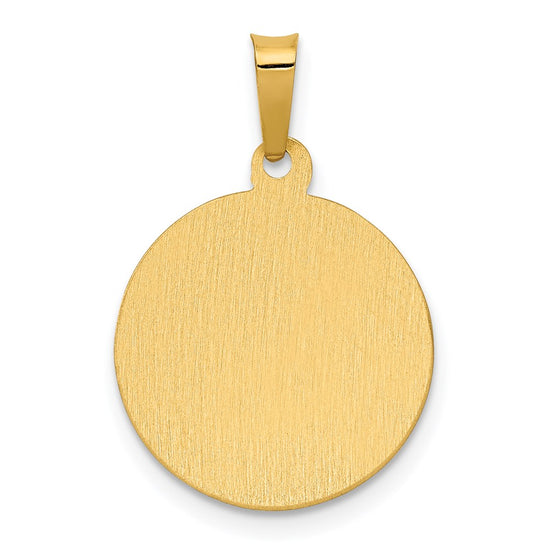 Gold Divino Nino Medal Pendant