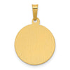 Gold Divino Nino Medal Pendant