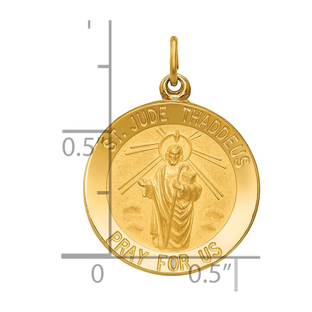 Gold St. Jude Thaddeus Pendants