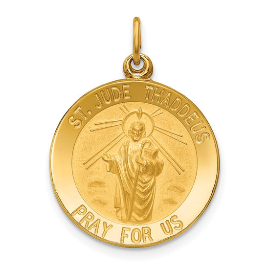 Gold St. Jude Thaddeus Pendants