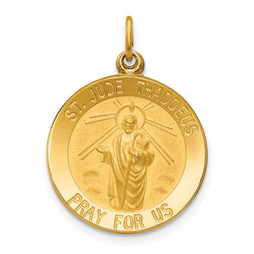 Gold St. Jude Thaddeus Pendants