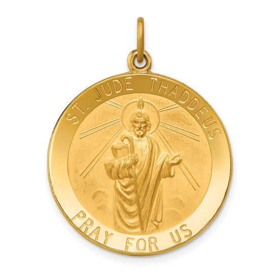 Gold St. Jude Thaddeus Pendants
