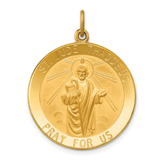 Gold St. Jude Thaddeus Pendants