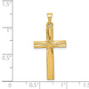 14k Polished Latin Cross Pendant