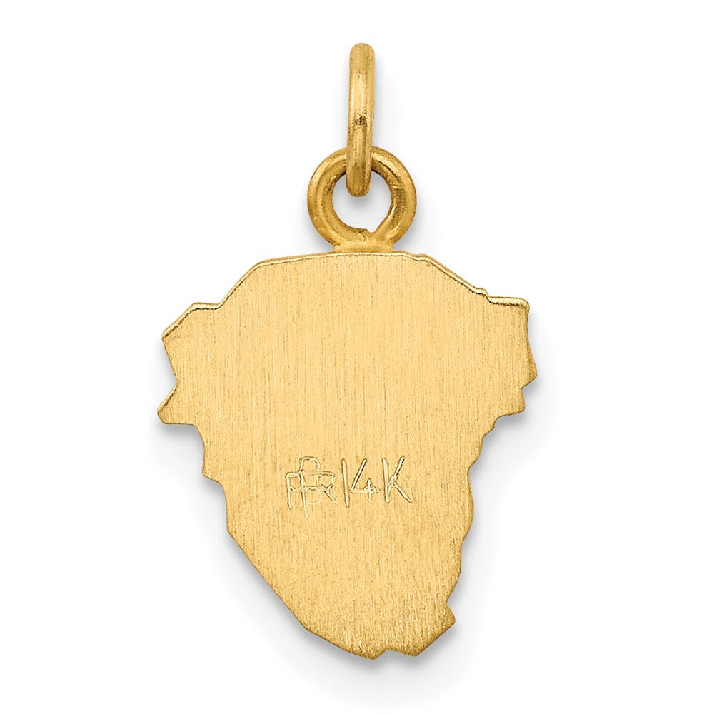 Gold Face of Jesus Pendants