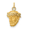 Gold Face of Jesus Pendants