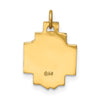 Gold Faces of Jesus Pendants