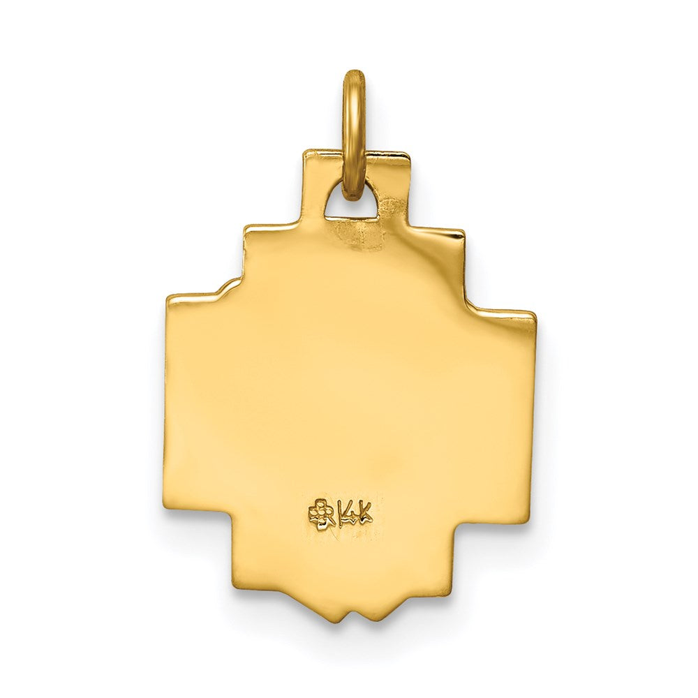 Gold Faces of Jesus Pendants