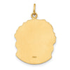 Gold Faces of Jesus Pendants