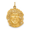 Gold Faces of Jesus Pendants