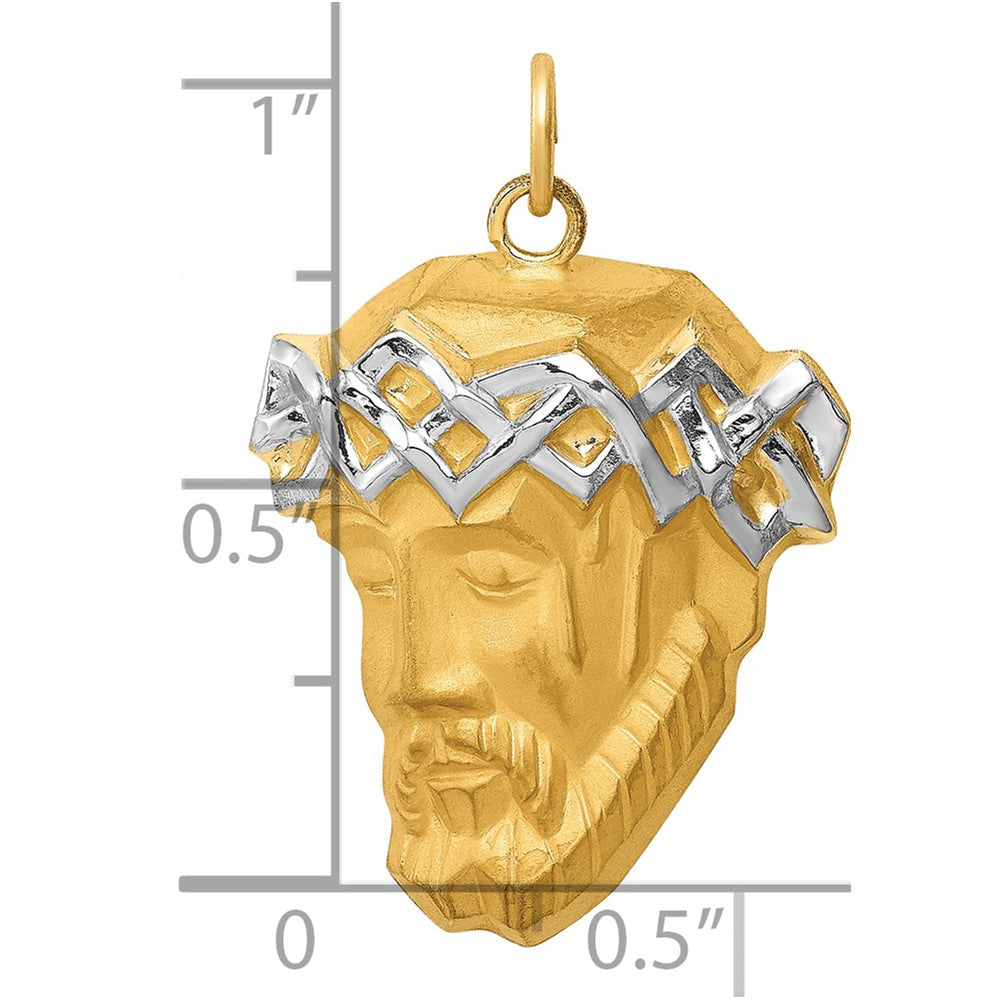Gold Face of Jesus Pendants