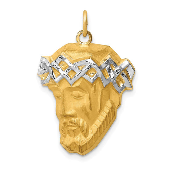 Gold Face of Jesus Pendants