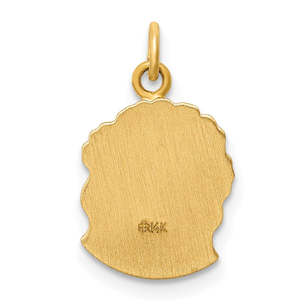 Gold Faces of Jesus Pendants