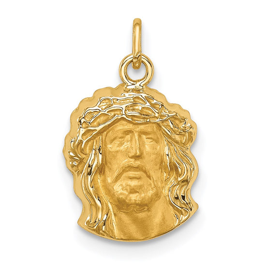 Gold Faces of Jesus Pendants