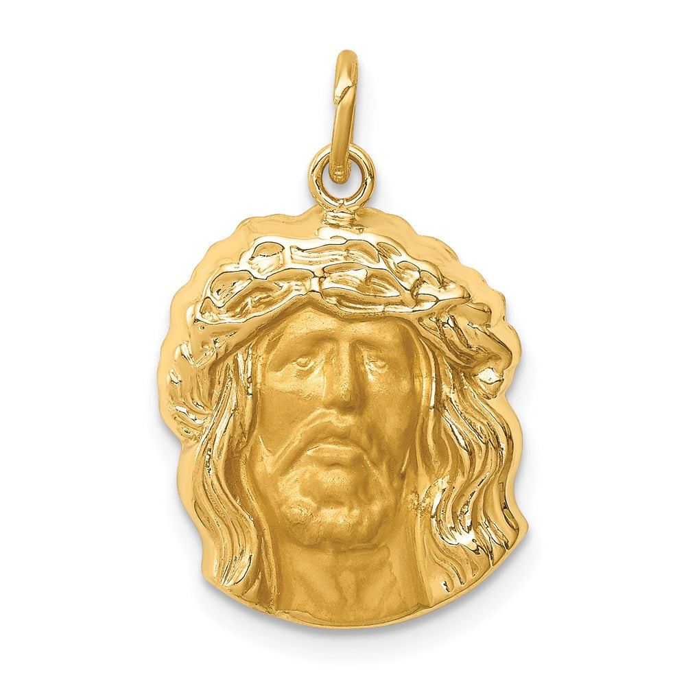 Gold Faces of Jesus Pendants