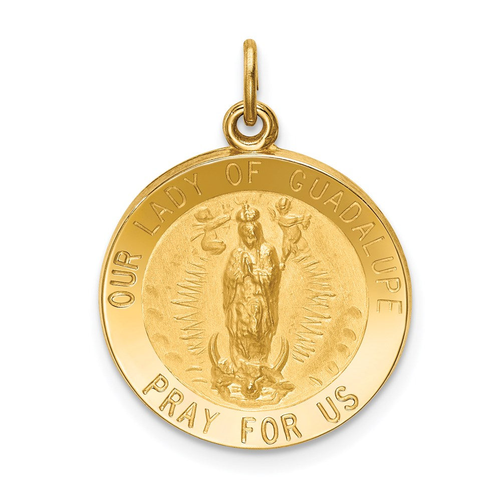 Gold Our Lady of Guadalupe Pendants