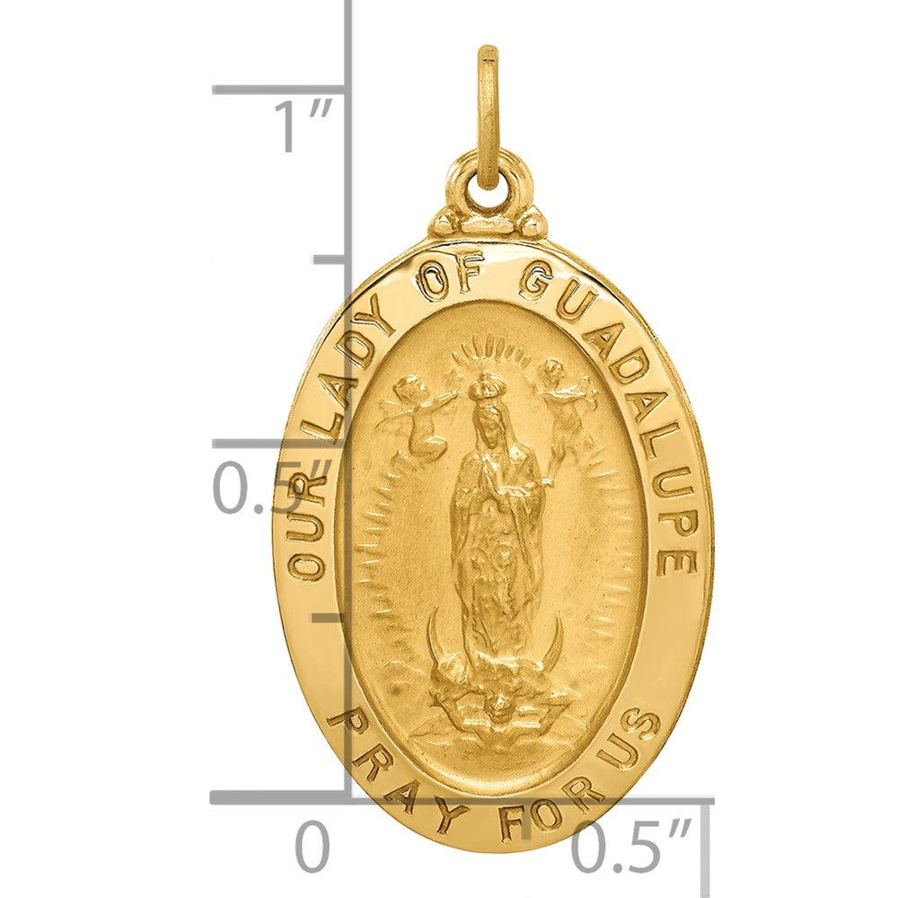 Gold Our Lady of Guadalupe Pendants