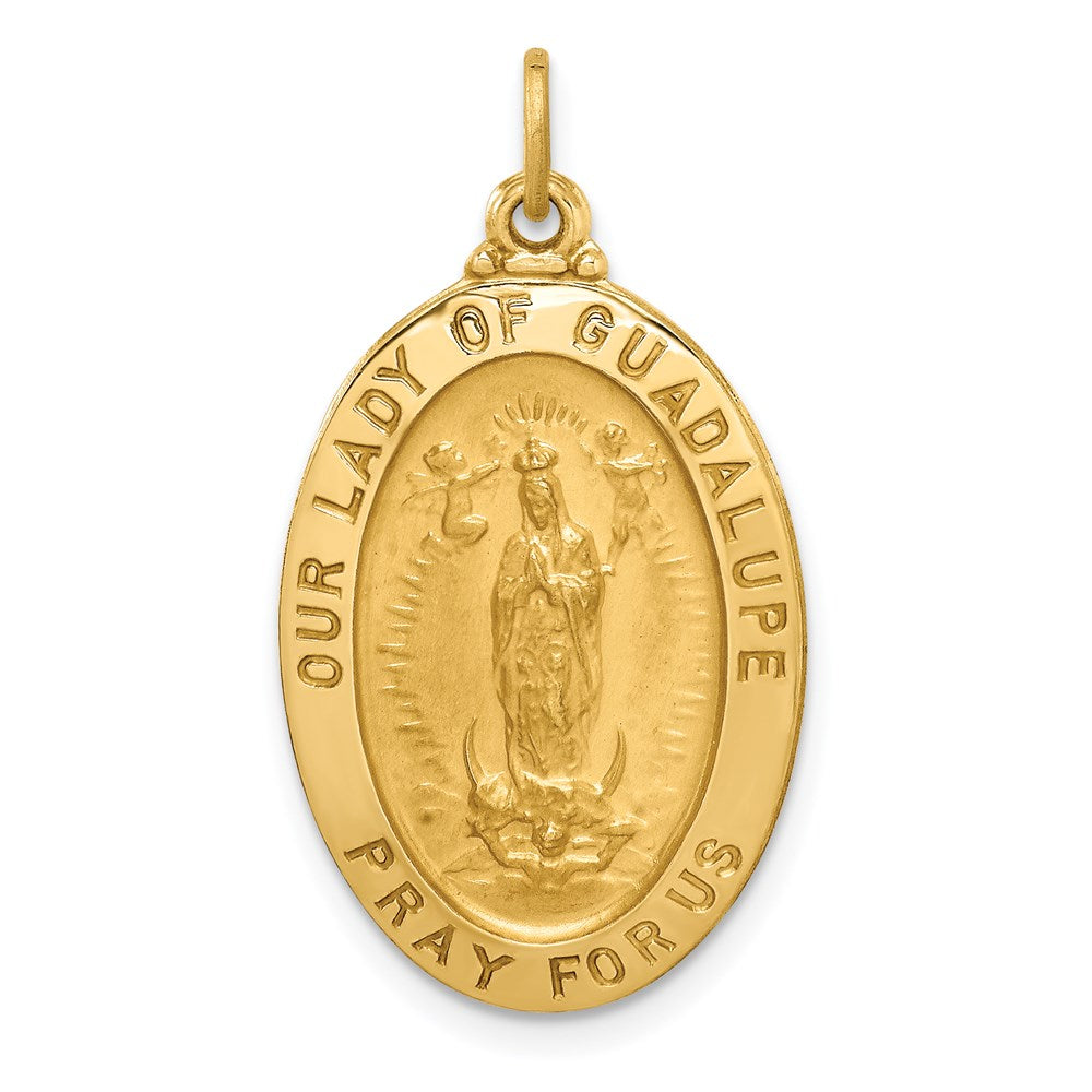 Gold Our Lady of Guadalupe Pendants