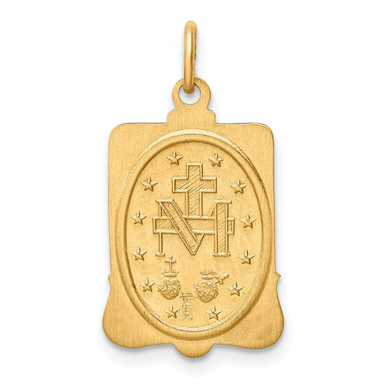 Gold Miraculous Medal Pendants