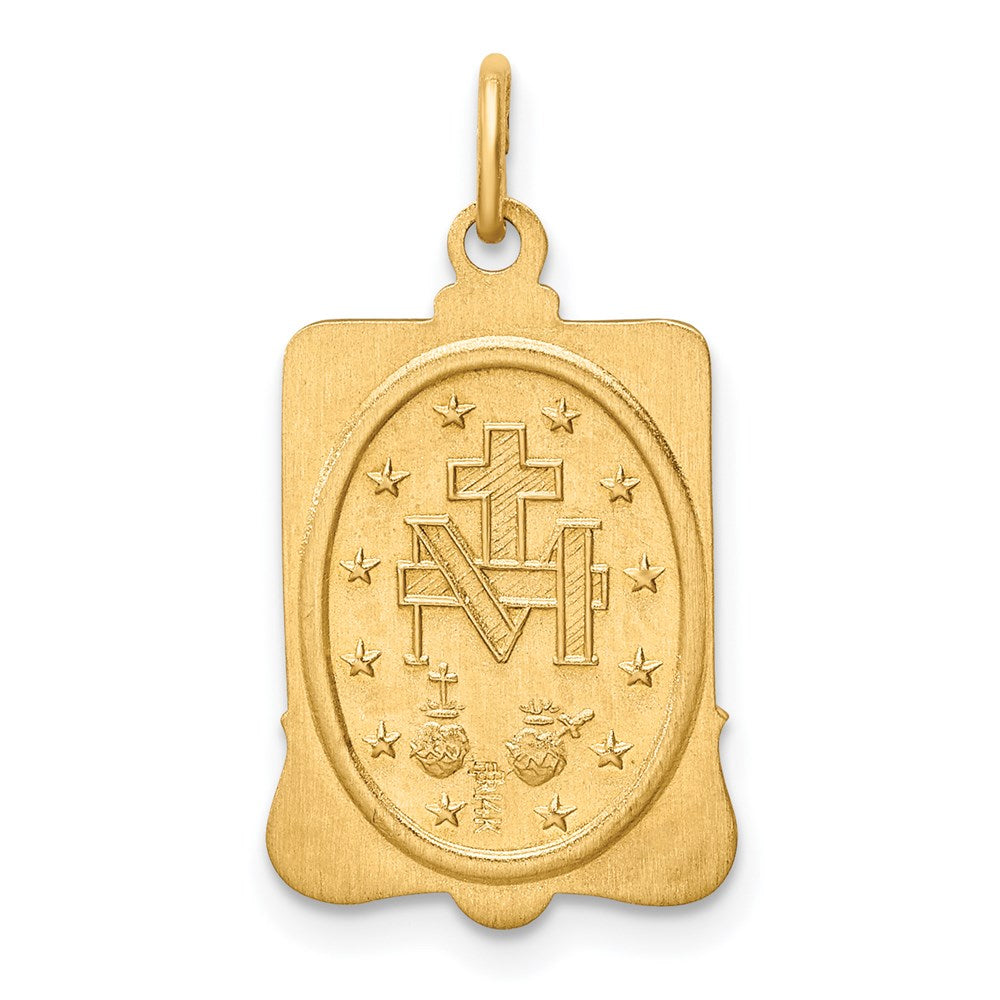Gold Miraculous Medal Pendants