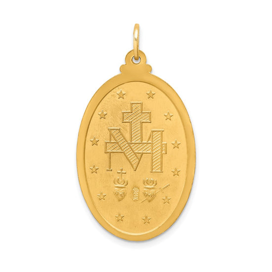 Gold Miraculous Medal Pendants